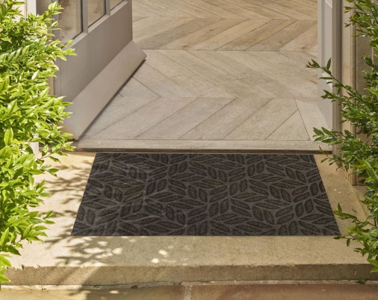 Dune Leaves dark brown 45x75cm Dune (Dark Brown) - Panache (Koksijde)