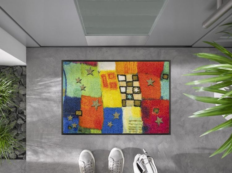 Wash + Dry Floor Fashion Nebulosa Stellare 40x60cm (Multi) - Panache (Koksijde)