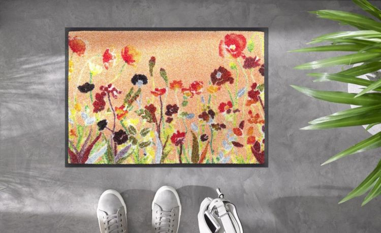 Wash + Dry Floor Fashion Wildflowers 40x60cm (Multi) - Panache (Koksijde)