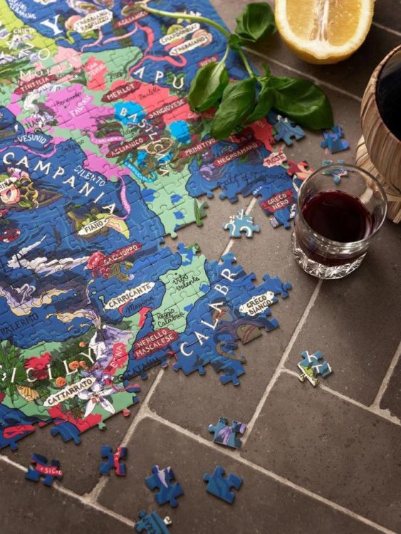 Water & Wines Puzzle sur le vin - Italie () - Panache (Koksijde)