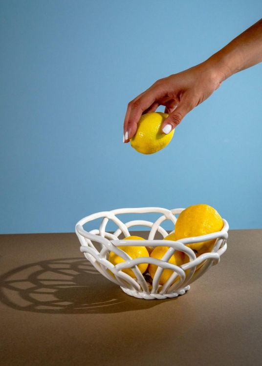 WD Lifestyle Corbeille à pain en grès (White) - Panache (Koksijde)