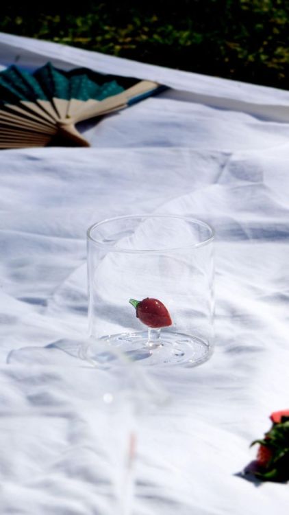 WD Lifestyle Glas Aardbei (Red) - Panache (Koksijde)