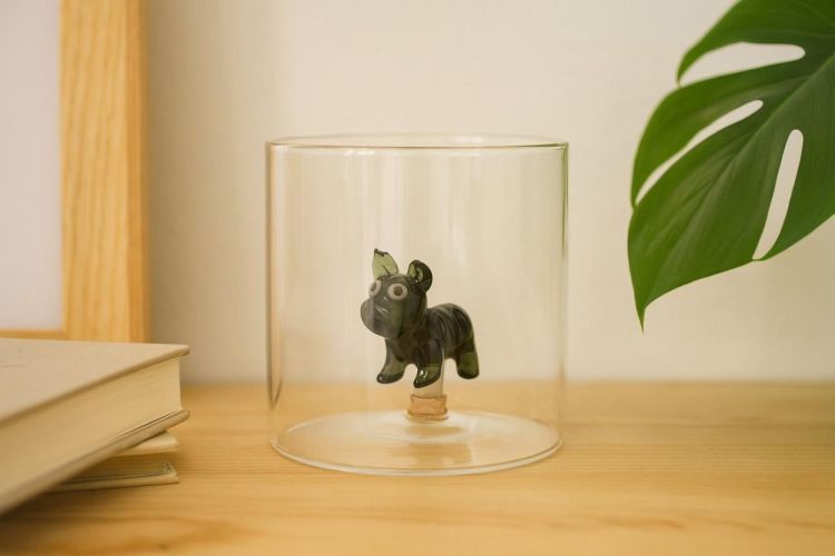 WD Lifestyle Glas French Bulldog (Multi) - Panache (Koksijde)