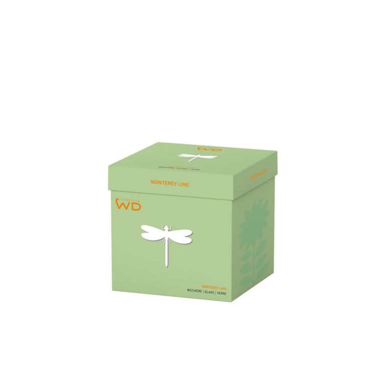 WD Lifestyle Verre Libellule avec fleur (Multi) - Panache (Koksijde)