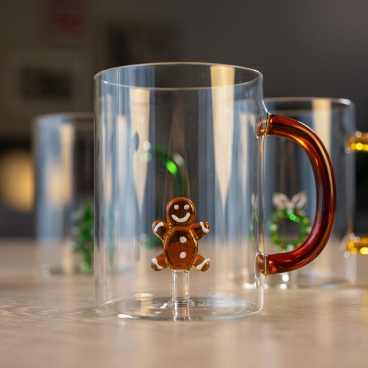 WD Lifestyle Glas met oor Gingerbread (Brown) - Panache (Koksijde)