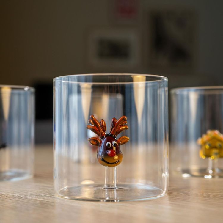 WD Lifestyle Glas Rendier (Brown) - Panache (Koksijde)