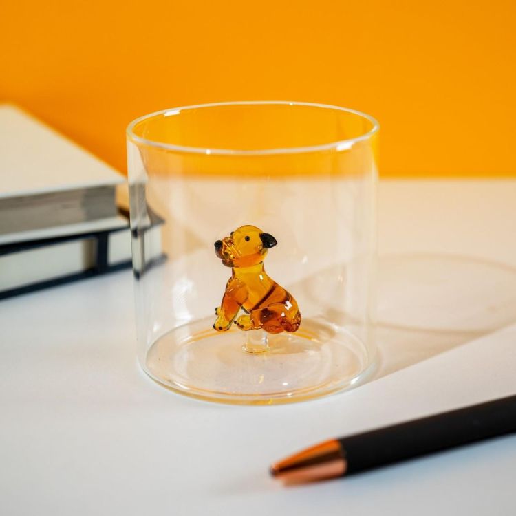 WD Lifestyle Glas Shar-pei hond (Black & White) - Panache (Koksijde)