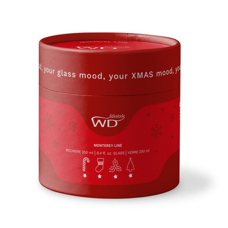 WD Lifestyle Verre Canne en bonbon de Noël (Red) - Panache (Koksijde)