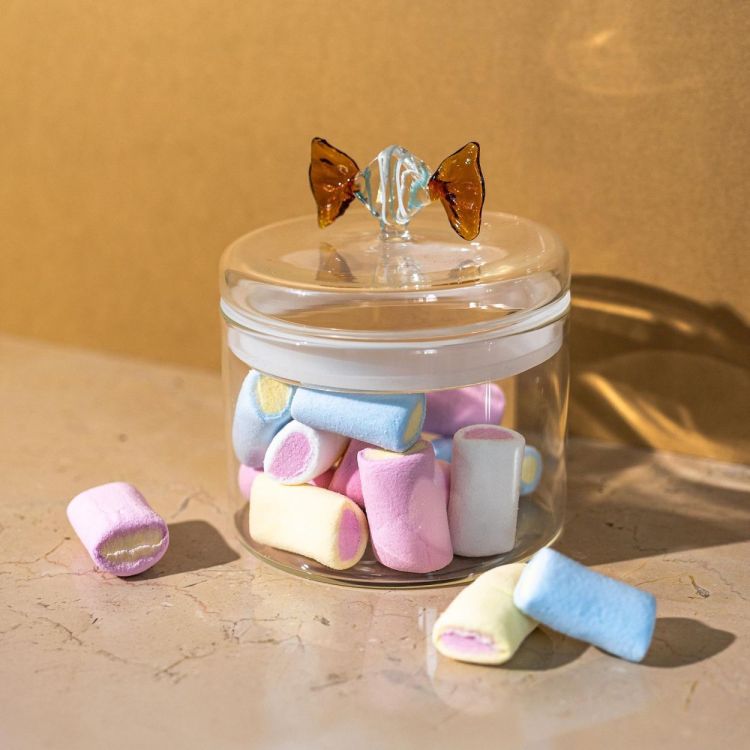 WD Lifestyle Glazen snoeppot 600ml (Multi) - Panache (Koksijde)