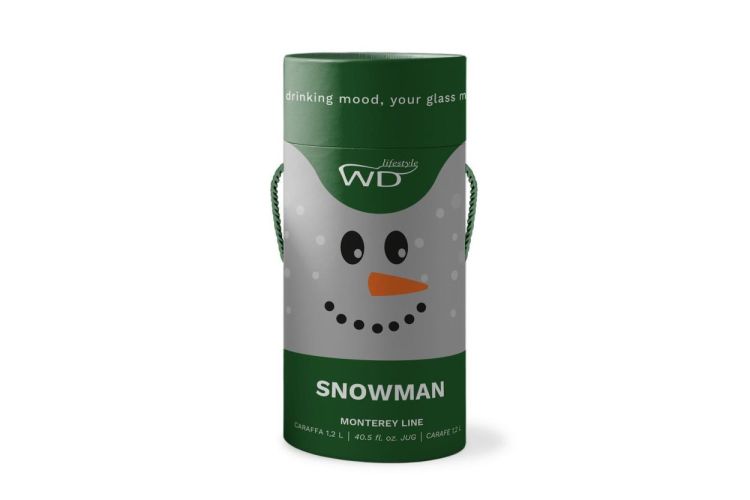 WD Lifestyle Karaf Snowman (White) - Panache (Koksijde)