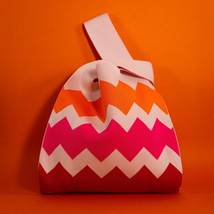 WD Lifestyle Sac nœud tricoté (Multi) - Panache (Koksijde)