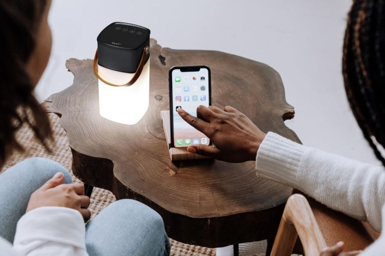 WD Lifestyle Luidspreker Bluetooth LED (Black) - Panache (Koksijde)