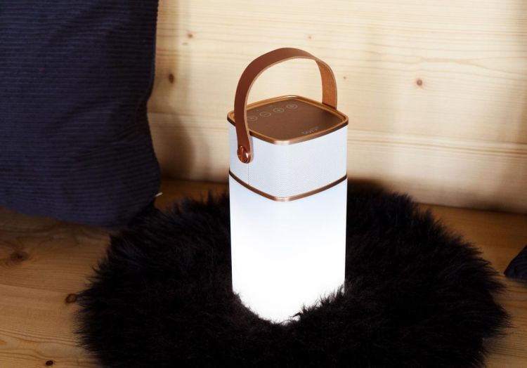 WD Lifestyle Luidspreker Bluetooth LED (Gold) - Panache (Koksijde)