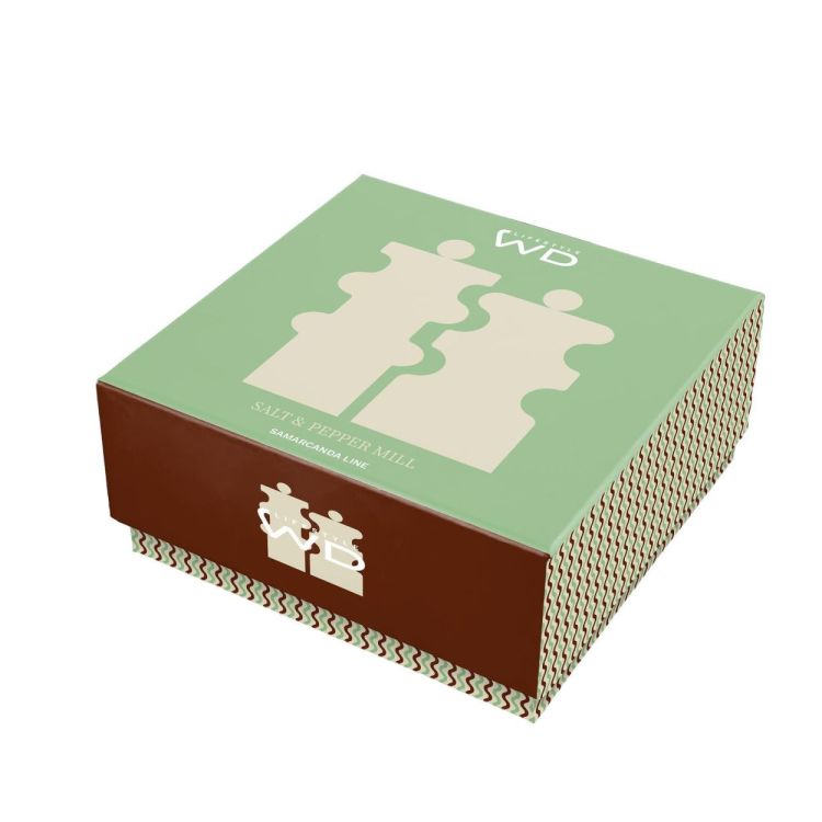 WD Lifestyle Set peper- en zoutmolen 12cm (Groen/Rood) - Panache (Koksijde)