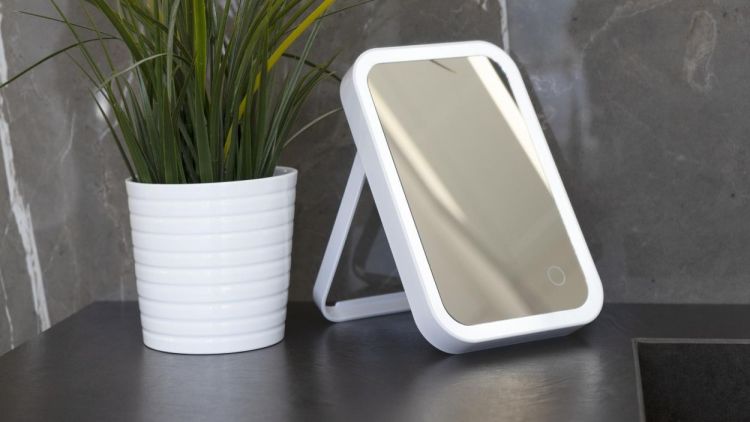 WD Lifestyle Tafelspiegel met LED - oplaadbaar (Grey) - Panache (Koksijde)