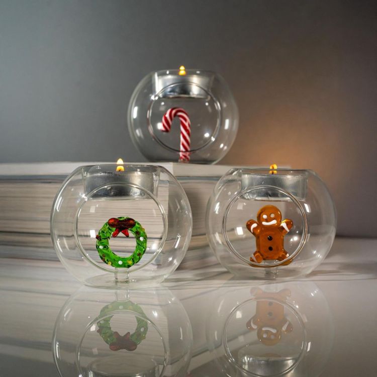 WD Lifestyle Theelichthouder Gingerman (Multi) - Panache (Koksijde)