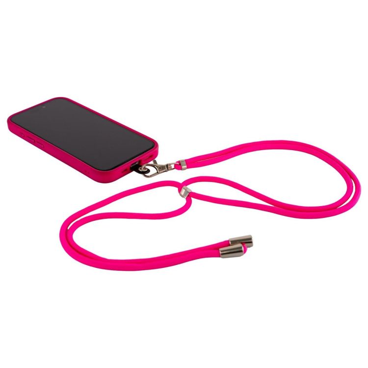 WD Lifestyle Éventail avec clip téléphone et cordon tour de cou (Blauw) - Panache (Koksijde)