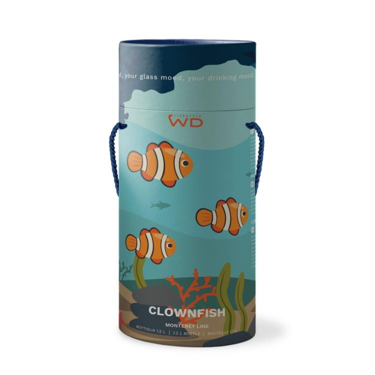 WD Lifestyle Waterfles met dop Clown vis Nemo (Multi) - Panache (Koksijde)