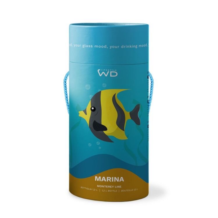 WD Lifestyle Bouteille d'eau avec bouchon Marina (Yellow) - Panache (Koksijde)
