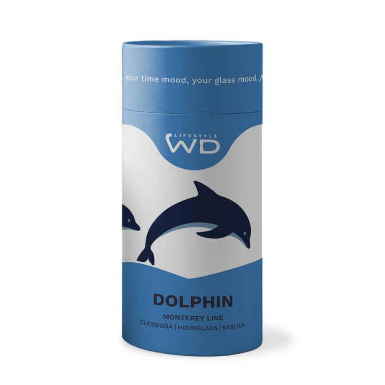 WD Lifestyle Zandloper Dolfijn 15 minuten (Blauw) - Panache (Koksijde)