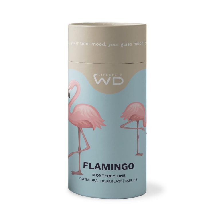 WD Lifestyle Zandloper Flamingo 15 minuten (Multi) - Panache (Koksijde)