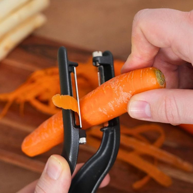 Westmark Éplucheur double 'Peel-Star Alu' (Black Edition) - Panache (Koksijde)