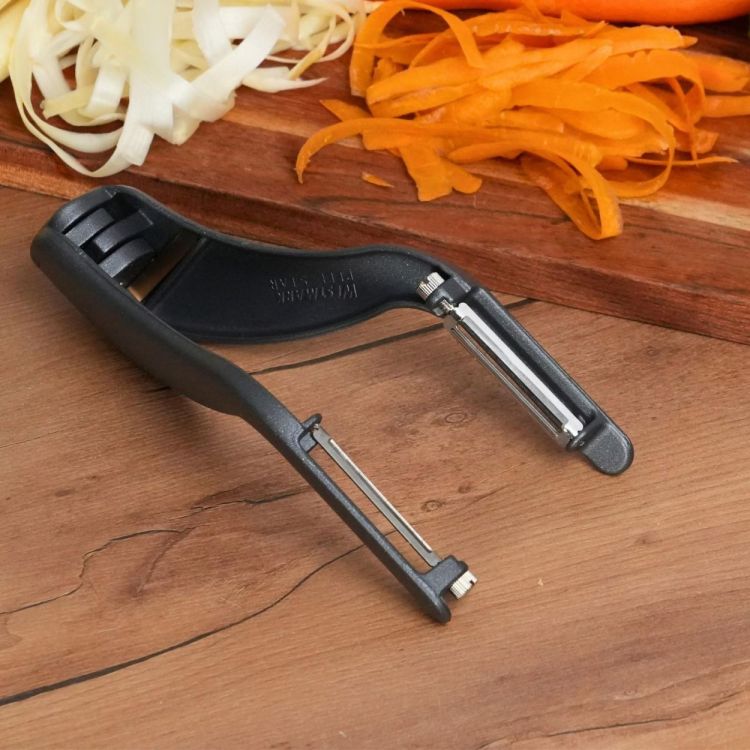 Westmark Éplucheur double 'Peel-Star Alu' (Black Edition) - Panache (Koksijde)