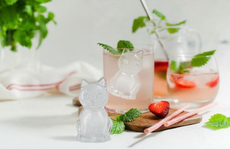 Winkee Moule à Glaçons Kitty (Blauw) - Panache (Koksijde)