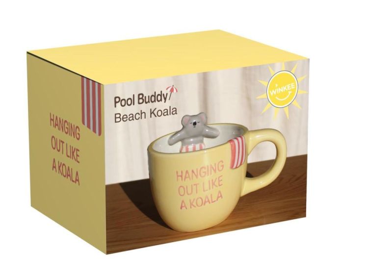 Winkee Mug Hanging Out Like A Koala (Geel) - Panache (Koksijde)