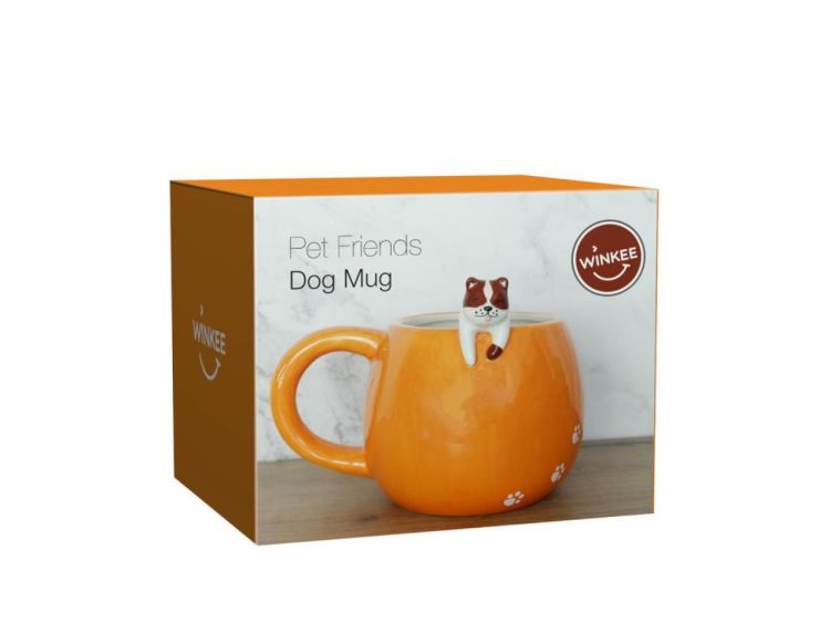 Winkee Mug Hond - Pet Friends (Oranje) - Panache (Koksijde)