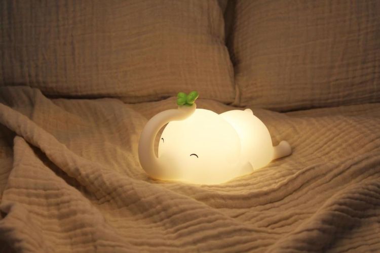 Winkee Nachtlamp Elephant Nellie (Wit) - Panache (Koksijde)