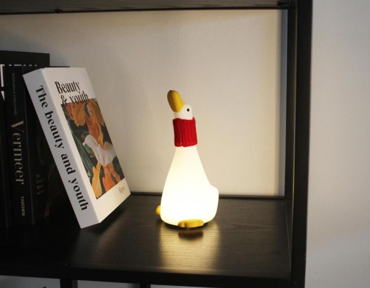 Winkee Nachtlamp Gans met sjaal (Multi) - Panache (Koksijde)