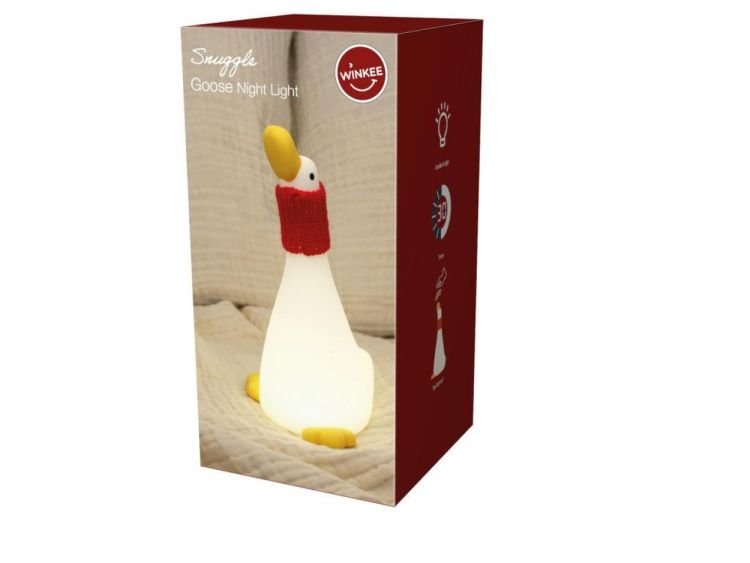 Winkee Nachtlamp Gans met sjaal (Multi) - Panache (Koksijde)