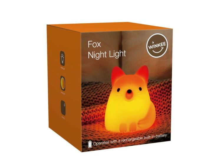 Winkee Nachtlamp Vos (Oranje) - Panache (Koksijde)