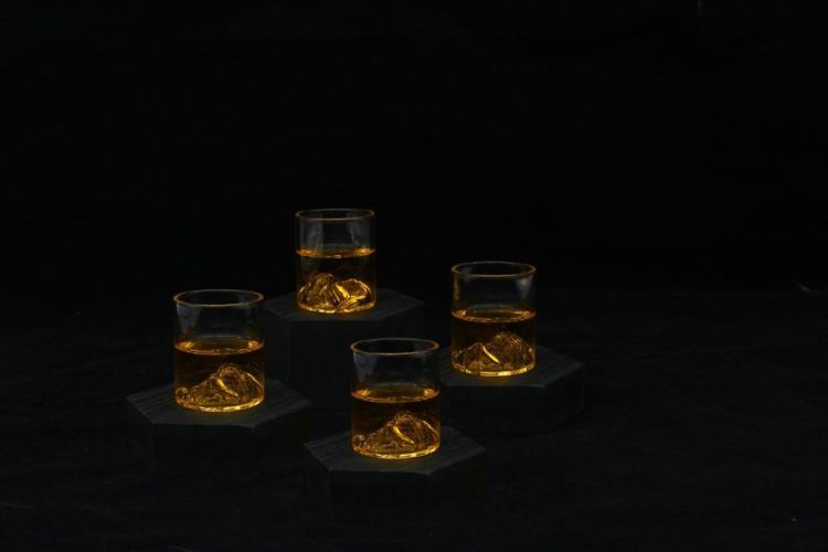 Winkee Set 4 shotglazen Rocks (Transparant) - Panache (Koksijde)