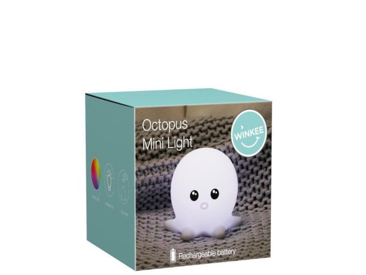 Winkee XS nachtlamp Octopus (Wit) - Panache (Koksijde)