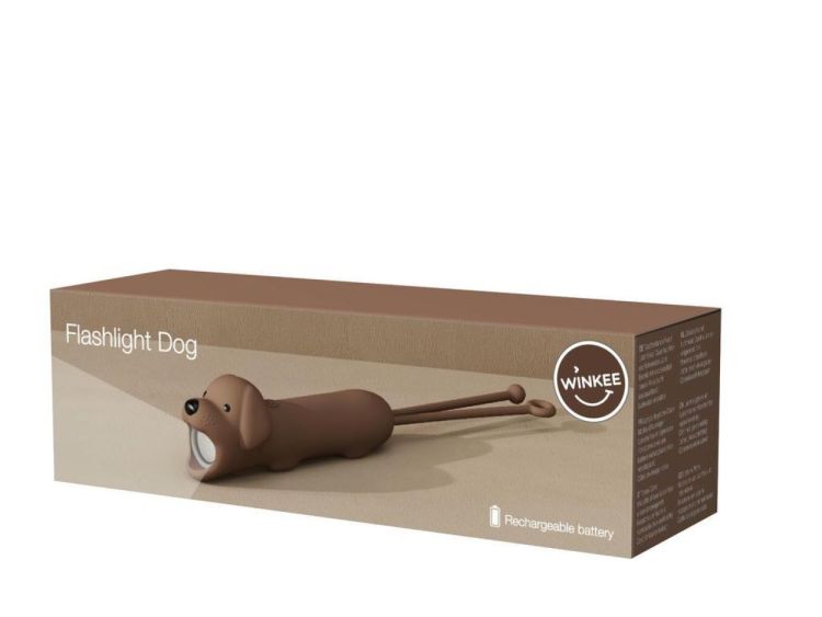 Winkee Zaklamp Hond (Bruin) - Panache (Koksijde)