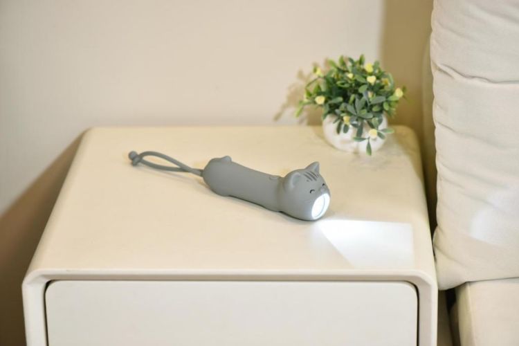 Winkee Zaklamp Kat (Grijs) - Panache (Koksijde)