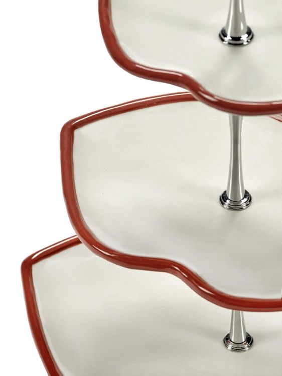 Wouters & Hendrix Cake étagère 3-laags Lips - Les Objets Mouleversants (Rood) - Panache (Koksijde)