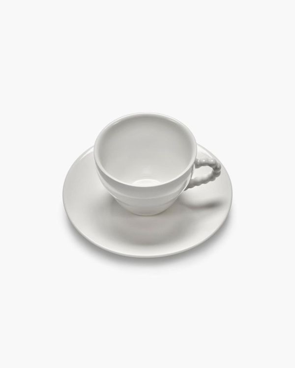 Wouters & Hendrix Kop + Schotel Perle Fine (White) - Panache (Koksijde)