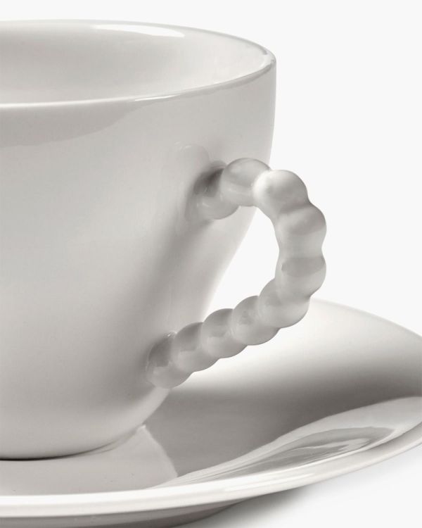 Wouters & Hendrix Kop + Schotel Perle Fine (White) - Panache (Koksijde)