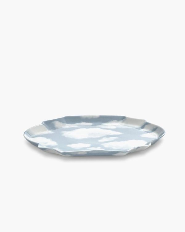 Wouters & Hendrix Serveerschaal Ovaal Rêves de Rêves (Light Blue) - Panache (Koksijde)