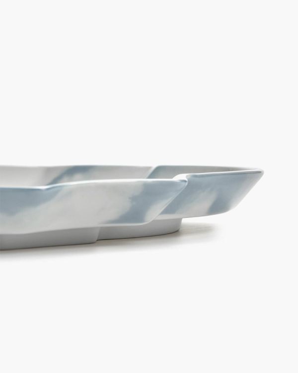 Wouters & Hendrix Serveerschaal Ovaal Rêves de Rêves (Light Blue) - Panache (Koksijde)