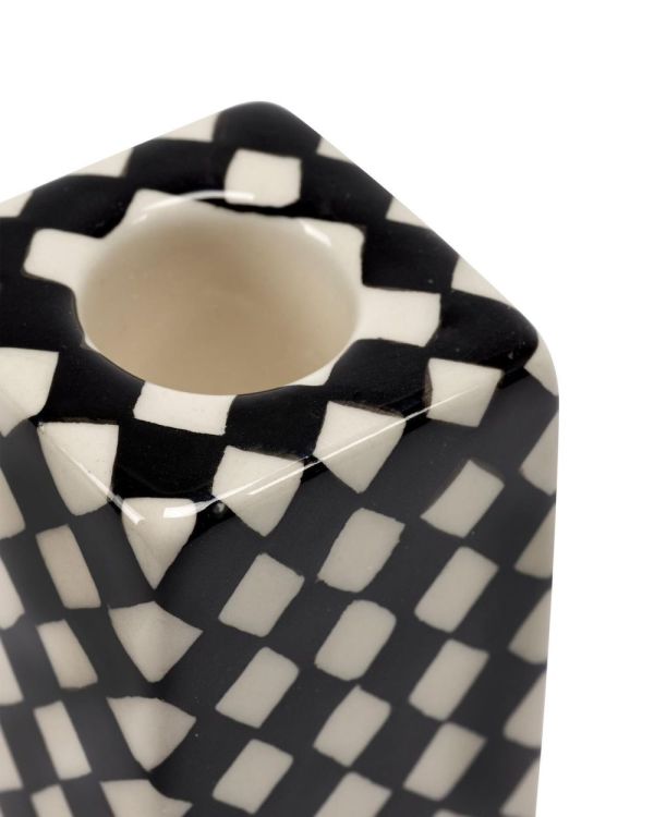 Wouters & Hendrix Set 3 kandelaars Chessboard - Les Objet Mouleversants (Multi) - Panache (Koksijde)