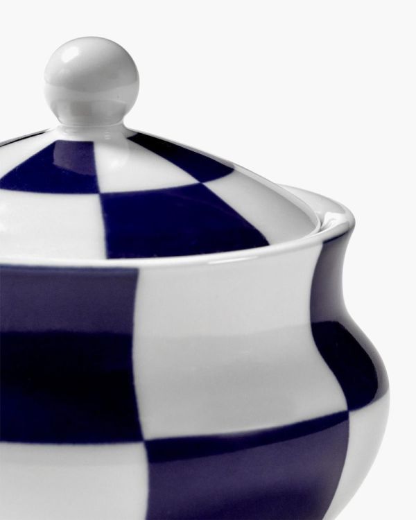 Wouters & Hendrix Suikerpot Fête des Bêtes (Blue/White) - Panache (Koksijde)