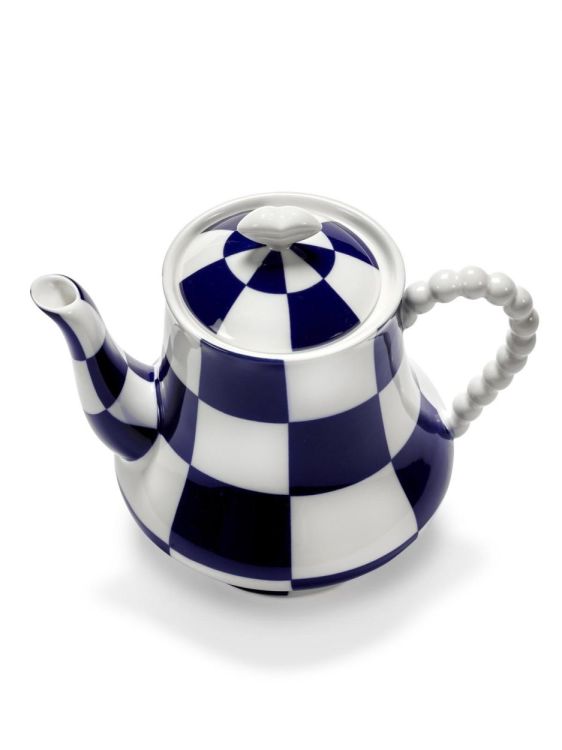 Wouters & Hendrix Theekan Fête des Bêtes (Blue/White) - Panache (Koksijde)