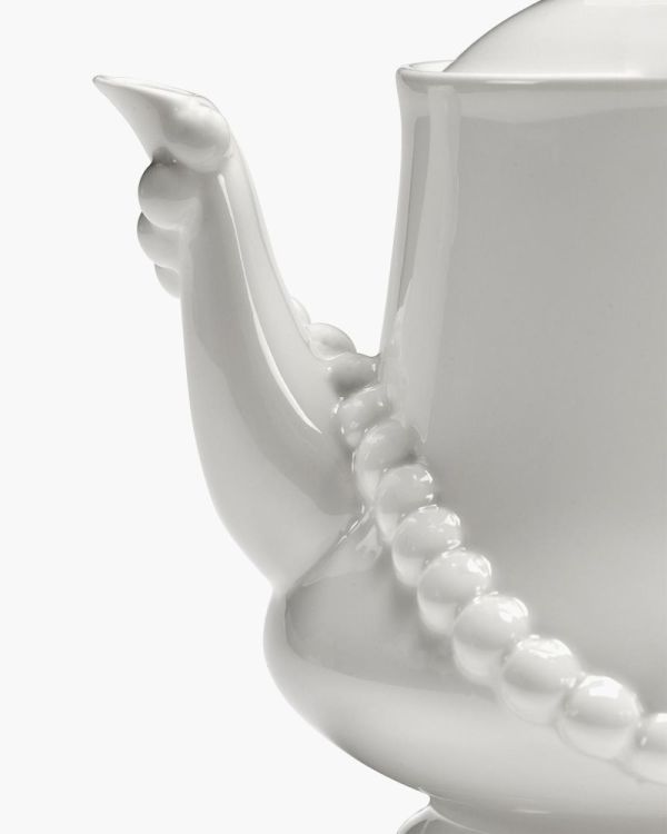 Wouters & Hendrix Theekan Perle Fine (White) - Panache (Koksijde)