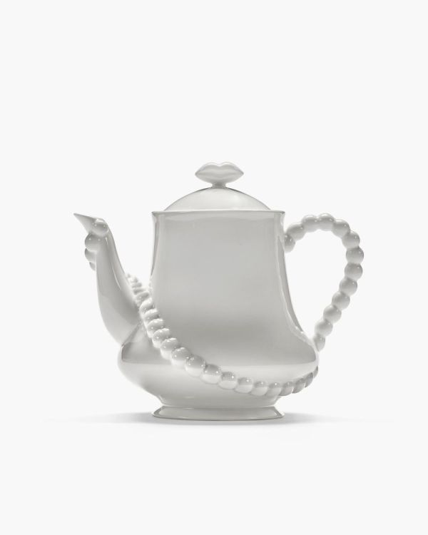 Wouters & Hendrix Theekan Perle Fine (White) - Panache (Koksijde)