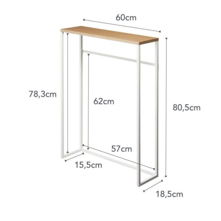 Yamazaki Table console Tower (Wit) - Panache (Koksijde)