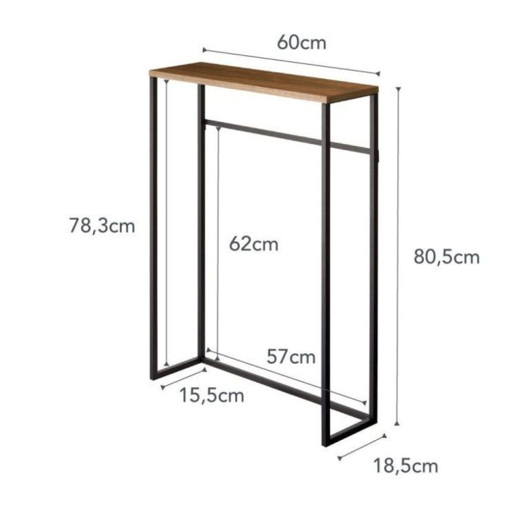 Yamazaki Table console Tower (Zwart) - Panache (Koksijde)